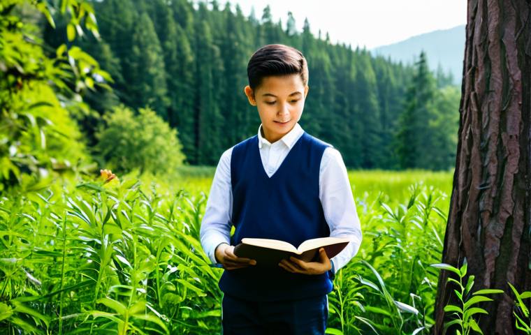 Image Prompt 1: Experiential Learning in Nature**