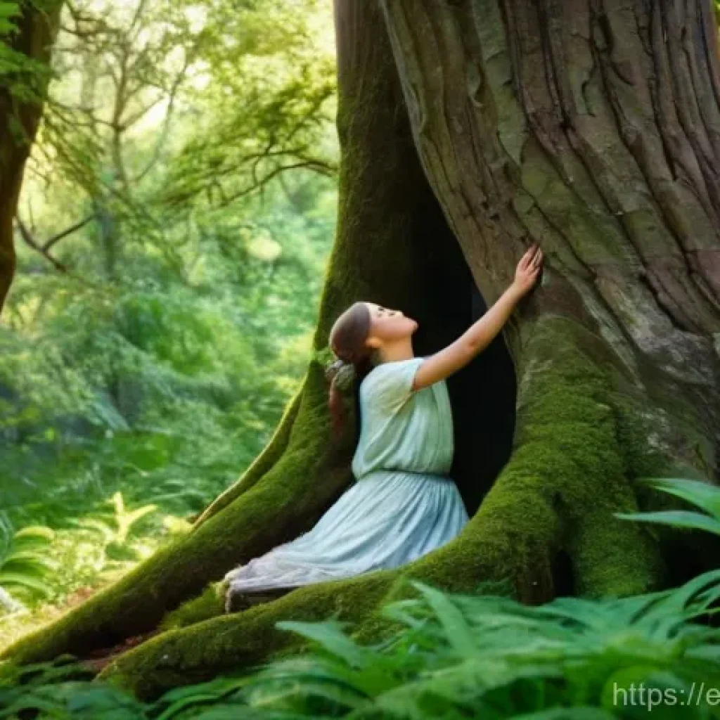 생태 리터러시와 사회적 책임의 관계 - **Prompt Title: Forest Whisperer's Connection**
**Image Prompt:** A serene, wide-angle shot of a...